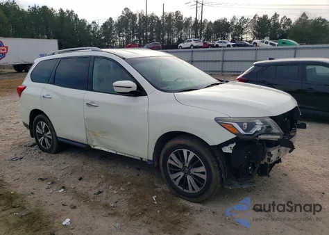 2017 Nissan Pathfinder S z USA, uszkodzony, nr VIN 5N1DR2MMXHC660536